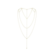 Цепочка для спины Bijoux Indiscrets Magnifique Back and Cleavage Chain – Золотистый, украшение для тела