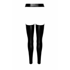 Легінси з відкритими стегнами Noir Handmade F323 Rebel wetlook chaps – XL