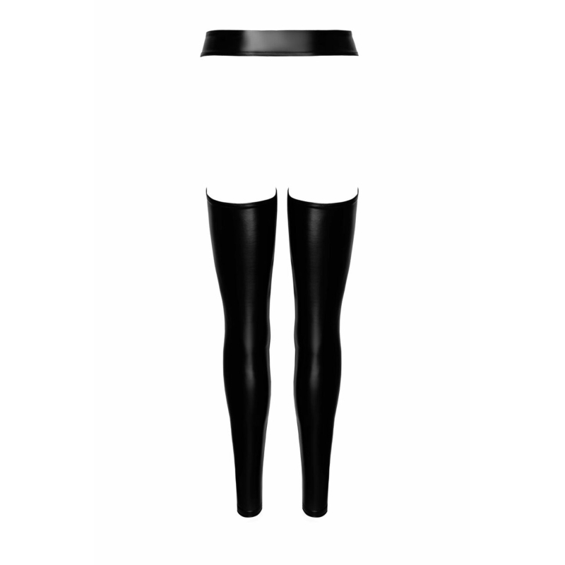 Легінси з відкритими стегнами Noir Handmade F323 Rebel wetlook chaps – XL