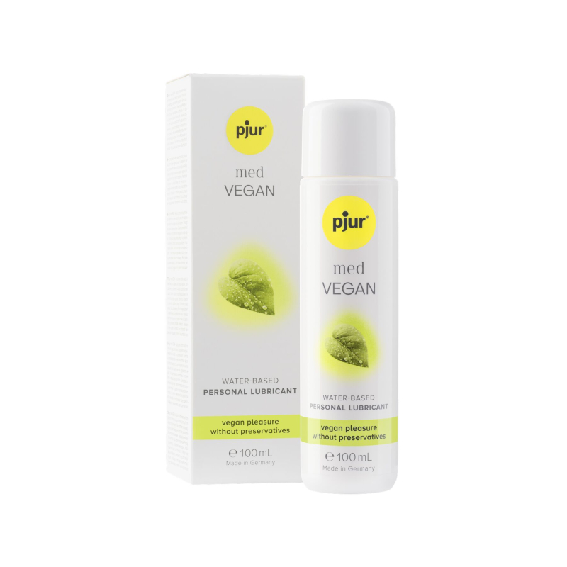 Лубрикант на водной основе Pjur MED Vegan glide 100 мл – только веганские ингредиенты
