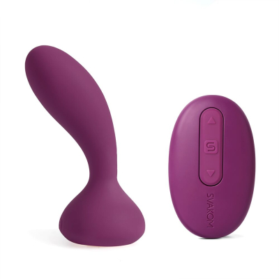 Массажёр простаты и вибратор точки G с пультом Svakom Julie Violet