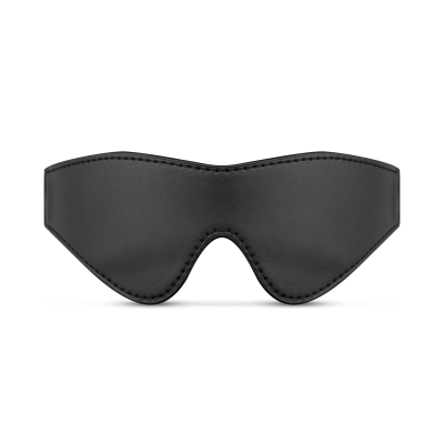 Маска Bedroom Fantasies: Faux Leather Blindfold, чорна