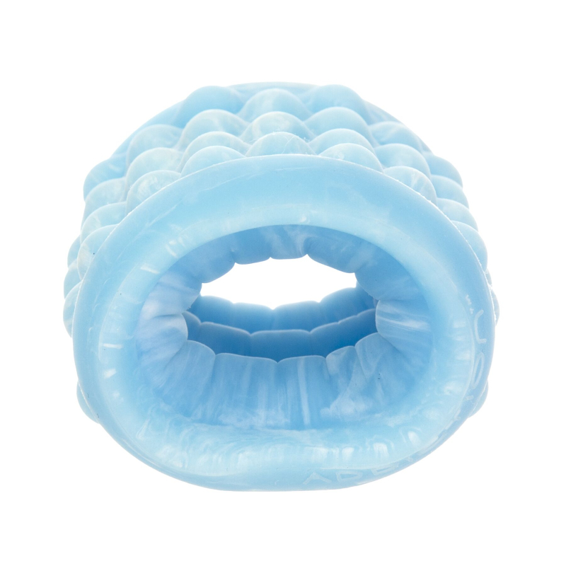 Мастурбатор з віброкулею – ADDICTION Silicone Reversible Stroker – Glow in the Dark