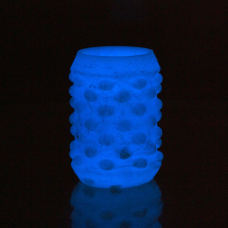 Мастурбатор з віброкулею – ADDICTION Silicone Reversible Stroker – Glow in the Dark