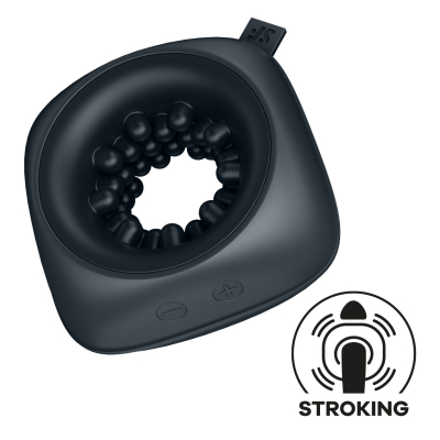Мастурбатор для члена із 12 режимами вібрації – Satisfyer Ring Stroker
