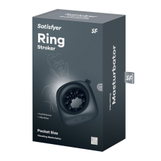 Мастурбатор для члена с 12 режимами вибрации – Satisfyer Ring Stroker