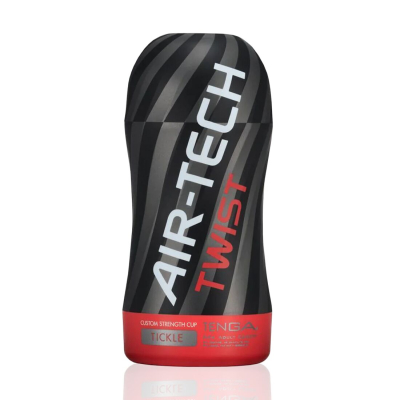 Мастурбатор Tenga Air–Tech Twist Tickle Red зі змінною тугістю обхвату, ефект потужного мінету від Тенга