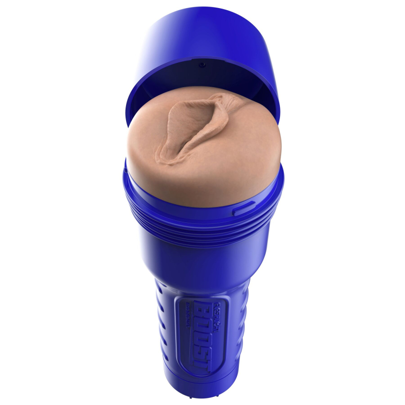 Мастурбатор вагина Fleshlight Boost Bang Light Medium Flesh – с плавающими кольцами Turbo Tech
