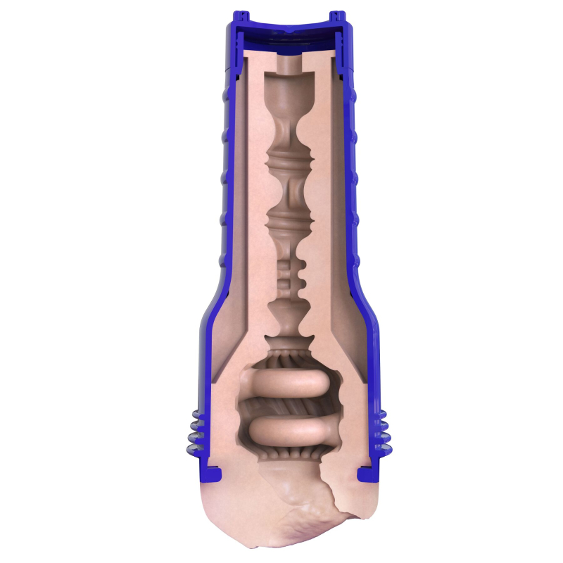 Мастурбатор вагина Fleshlight Boost Bang Light Medium Flesh – с плавающими кольцами Turbo Tech