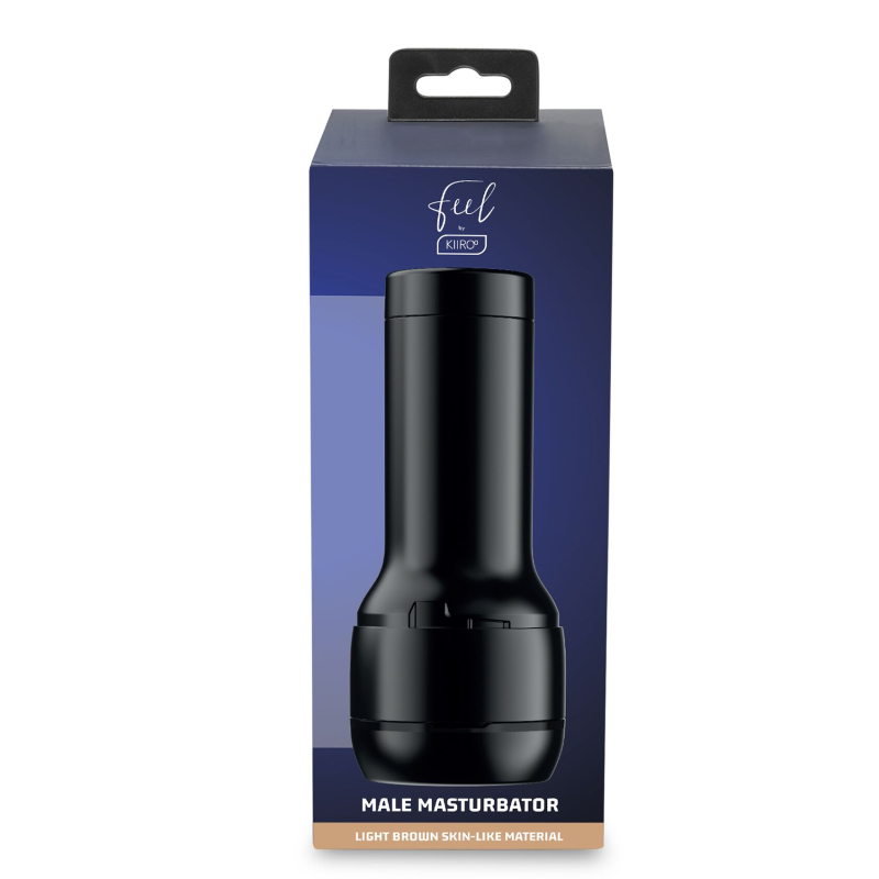 Мастурбатор в колбі для секс машини Kiiroo Keon – Kiiroo Feel Stroker Light Brown