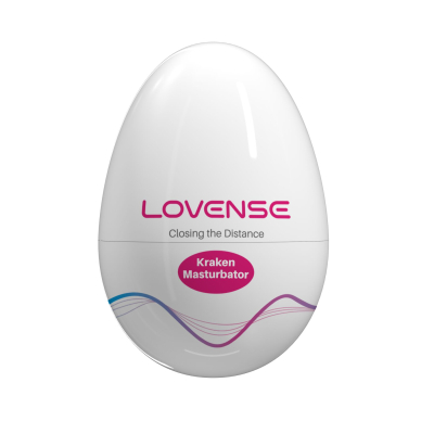 Мастурбатор-яйце Lovense Kraken – еластична текстура-сюрприз