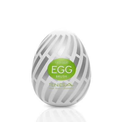 Мастурбатор яйце Тенга Egg Brush – рельеф в виде щетины