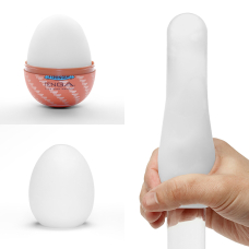 Мастурбатор яйце Tenga (Тенга) Egg Spiral + пробник лубриканту 5мл.