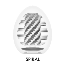 Мастурбатор яйце Tenga (Тенга) Egg Spiral + пробник лубриканту 5мл.