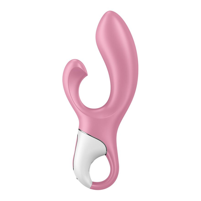 Надувний вібратор-кролик – Satisfyer Air Pump Bunny 2 – 12 режимів вібраційних ритмів