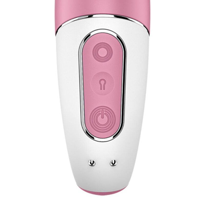 Надувний вібратор-кролик – Satisfyer Air Pump Bunny 2 – 12 режимів вібраційних ритмів