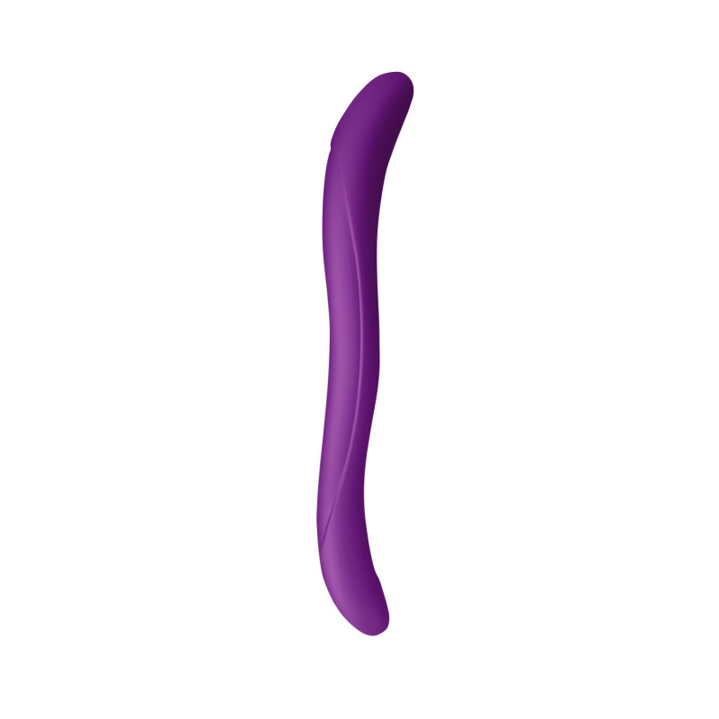 Великий подвійний фалоімітатор Woomy Twoooney Semirealistic Double Dong Purple, довжина 25 см, діам. 3 та 3.8 см