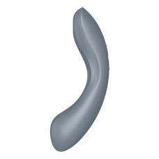 Подвійний вібратор – Satisfyer Curvy Trinity 1 Bluegrey – вакуумний стимулятор + вібратор
