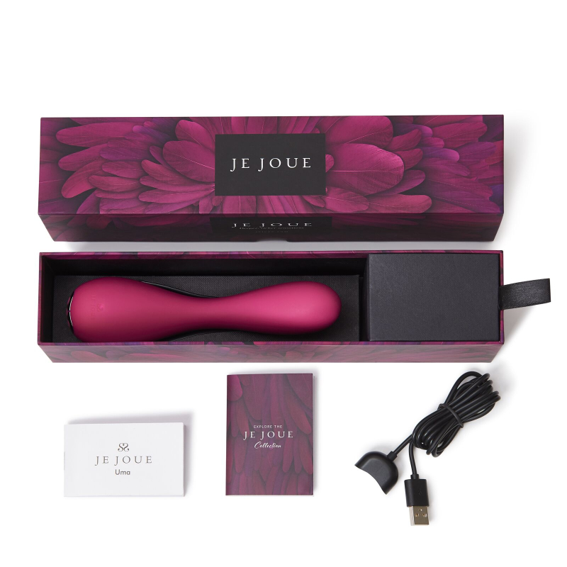 Преміальний вібратор для точки G – Je Joue Uma Fuchsia – 5 швидкостей + 7 ритмів