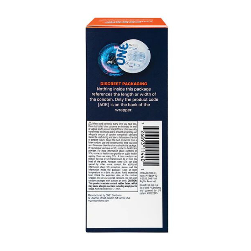 Презервативы MyONE Extra Wide & Long 10 шт, картонная коробка