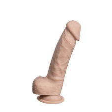 Реалістичний Дилдо на присосці SilexD Johnny Real Skin Flesh MODEL 1 – довжина 17.8 см, діаметр 3.8 см