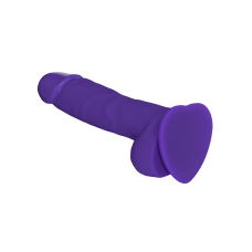 Реалістичний фалоімітатор Strap-On-Me Soft Realistic Dildo Violet, розмір XL, довжина 19.8 см