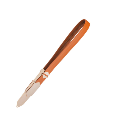 Регулируемая петлевая шлепалка LOCKINK Adjustable Slapper из кожи, карамельно-коричневая