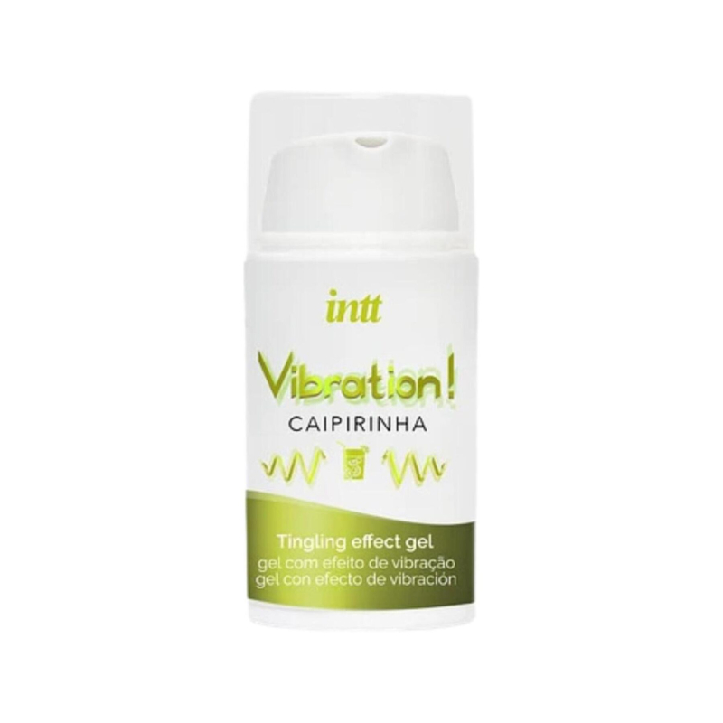 Рідкий вібратор Intt Vibration Caipirinha (15 мл), густий гель, дуже смачний, діє до 30 хвилин
