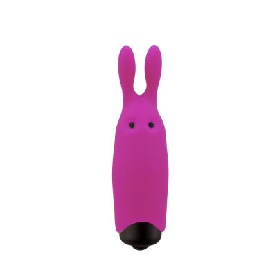 Рожева віброкуля Adrien Lastic Pocket Vibe Rabbit Pink зі стимулювальними вушками, 10 режимів, водонепроникна