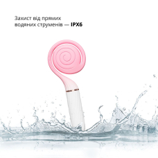 Рожевий пульсатор з вакуумною стимуляцією 2в1 – Otouch LOLLIPOP Pink – 6 режимів пульсації та 4 вакуумних