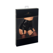 Шортики Noir Handmade F325 Glam suspender wetlook and vinyl shorts – M