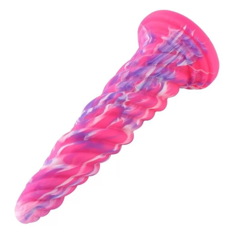 Силіконовий дилдо Hismith Awl Shape, Monster Series, довжина 25.5 см