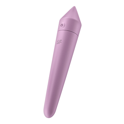 Смарт Мини вибратор (вибропуля) – Satisfyer Ultra Power Bullet 8 Lilac – 7 ритмов, 5 режимов интенсивности