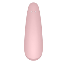 Смарт-вакуумний стимулятор – Satisfyer Curvy 2+ Pink – управління на відстані з телефона через застосунок