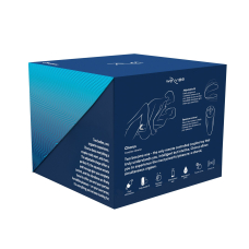 Смарт-вибратор для пар – We-Vibe Chorus Cosmic Blue – пульт и дистанционное App управление с телефона