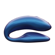 Смарт-вібратор для пар – We-Vibe Chorus Cosmic Blue – пульт та дистанційне App управління з телефона