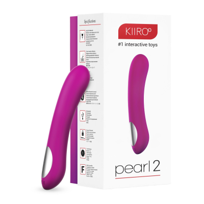 Смарт-вибратор для точки G – Kiiroo Pearl 2 Purple – управление на расстоянии с телефона