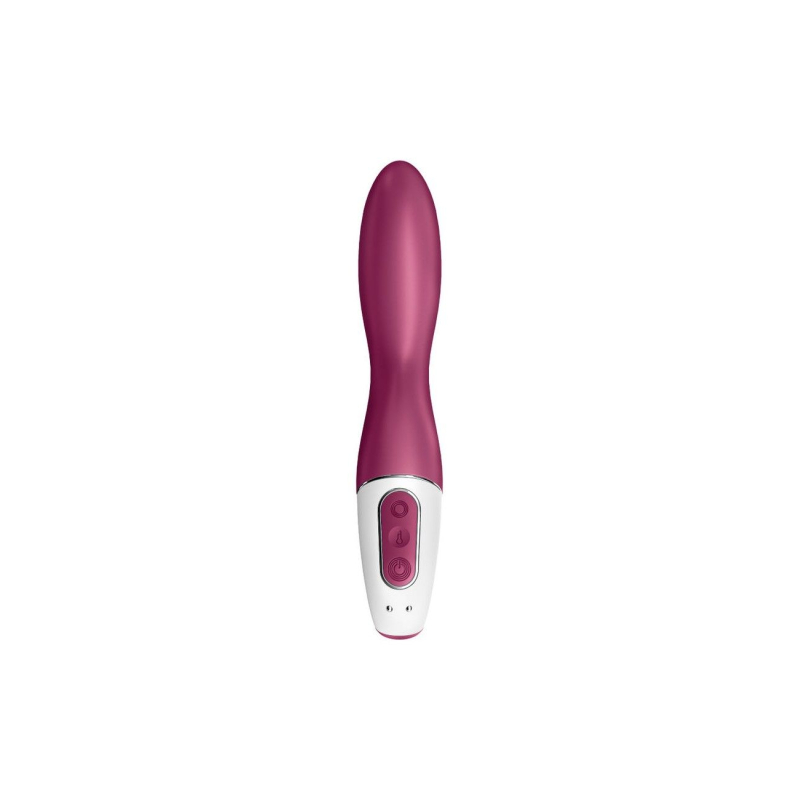 Смарт вібратор для точки G – Satisfyer Heated Thrill з функцією підігріву до 40°C, 12 режимів вібрації