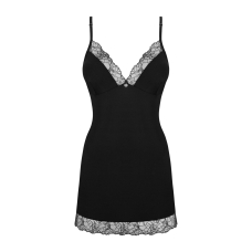 Сорочка та трусики Obsessive Bella Rou chemise & thong XL/2X