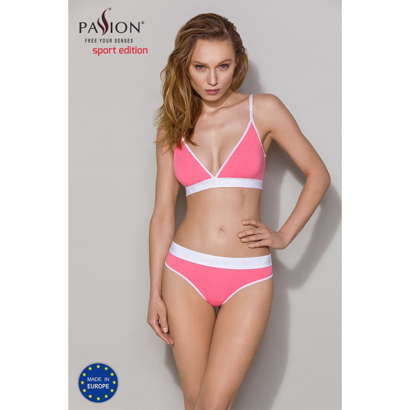 Спортивні трусики–стрінги Passion PS007 PANTIES M, рожевий