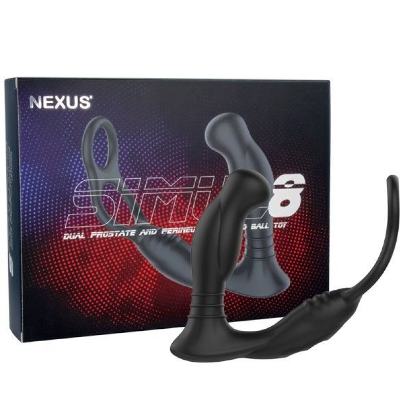 Стимулятор простаты Nexus SIMUL8 Prostate Stimulator с эрекционным кольцом