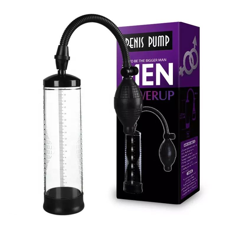 Вакуумна помпа з ручною "грушею" Men Powerup