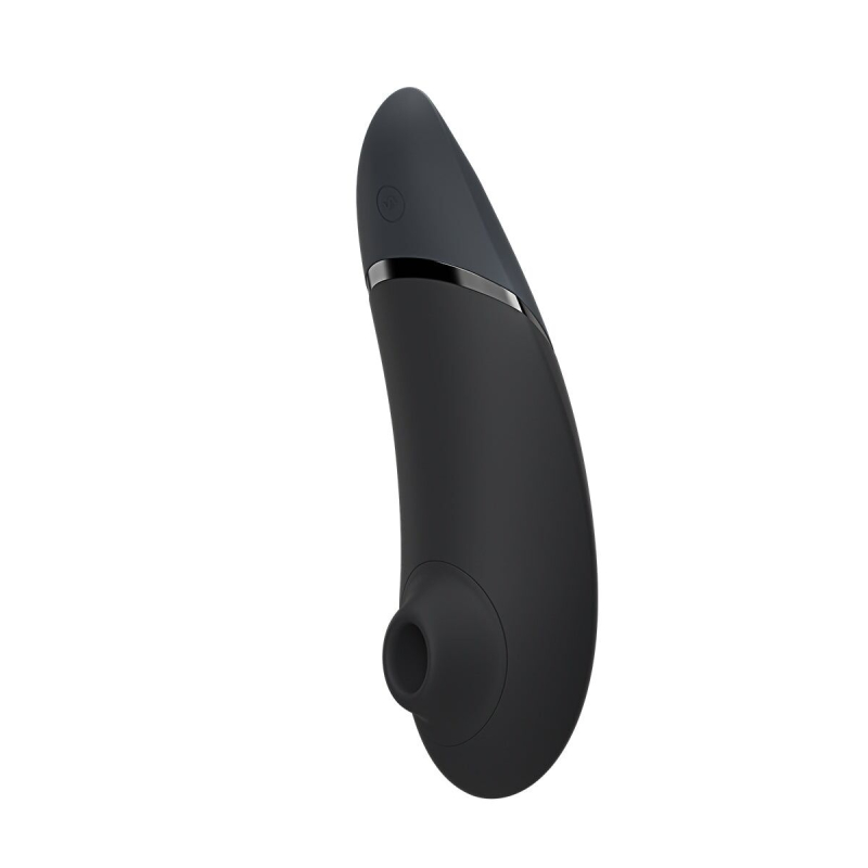Вакуумный клиторальный стимулятор – Womanizer Next Black – технология 3D Pleasure Air, 14 режимов
