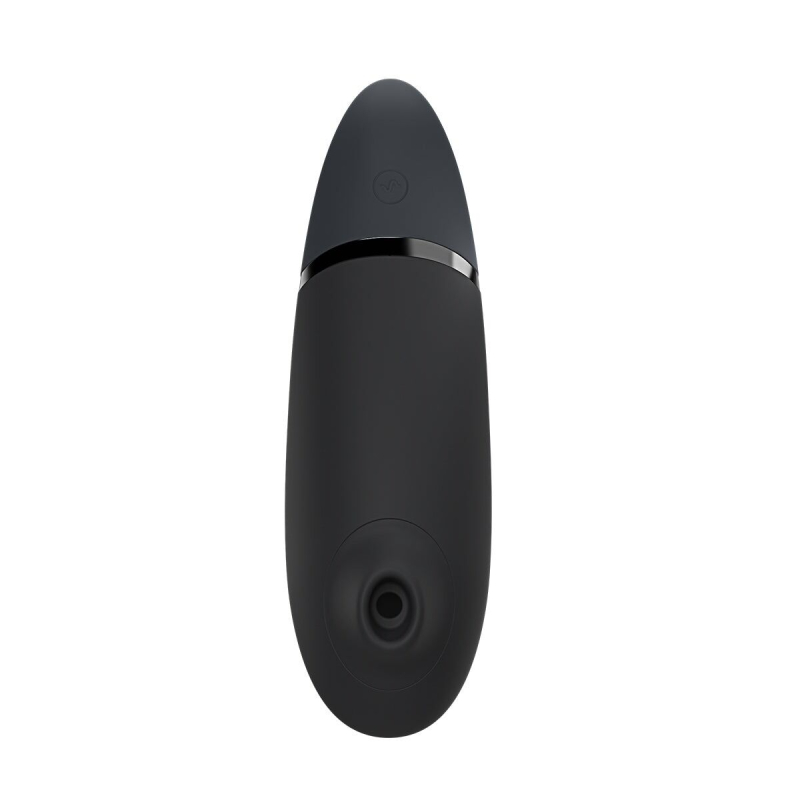 Вакуумный клиторальный стимулятор – Womanizer Next Black – технология 3D Pleasure Air, 14 режимов