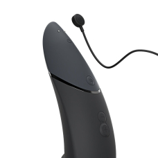 Вакуумный клиторальный стимулятор – Womanizer Next Black – технология 3D Pleasure Air, 14 режимов