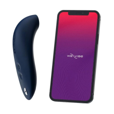 Вакуумний смарт-стимулятор для пар – We-Vibe Melt Midnight Blue – управління на відстані через телефон