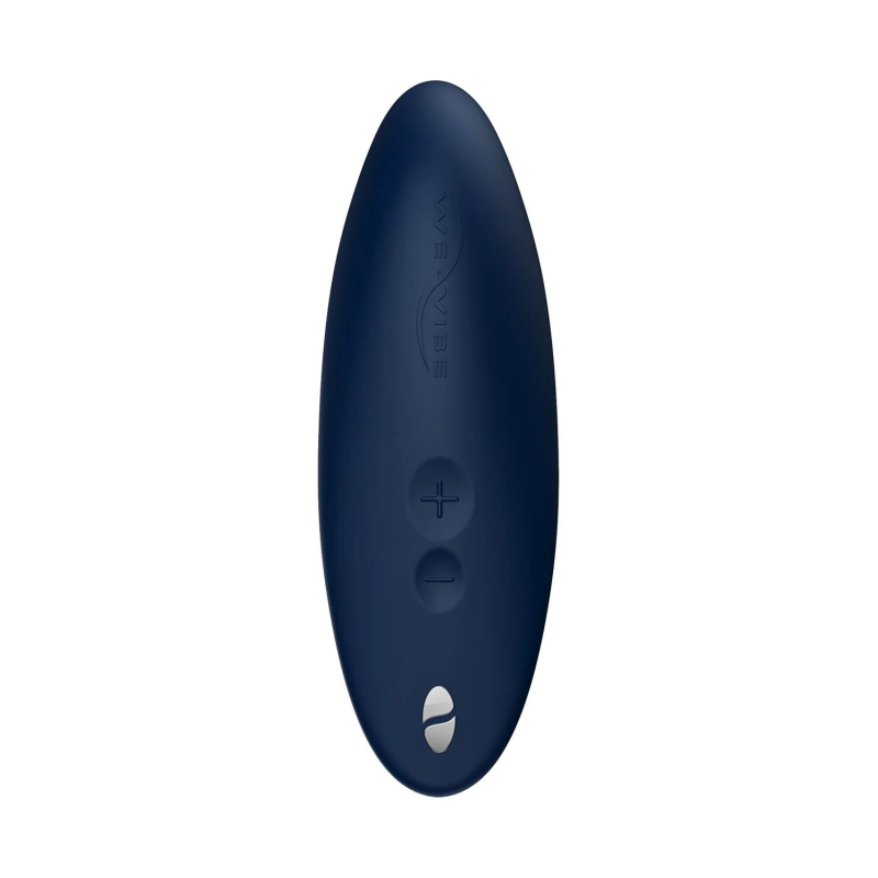 Вакуумный смарт-стимулятор для пар – We-Vibe Melt Midnight Blue – управление на расстоянии через телефон