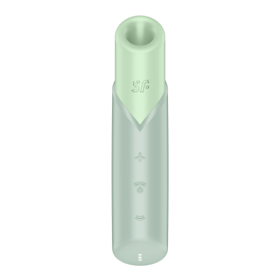 Вакуумний стимулятор – Satisfyer Naughty Kiss, 3D Air Pulse, 30 режимів роботи