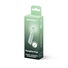 Вакуумний стимулятор – Satisfyer Naughty Kiss, 3D Air Pulse, 30 режимів роботи