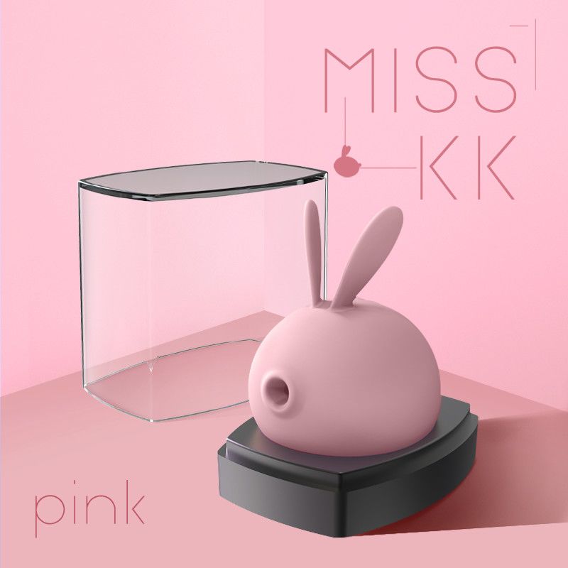 Вакуумний стимулятор з вібрацією – KISTOY Miss KK Pink – 2в1, три режими вакуумної стимуляції + 10 режимів вібрації